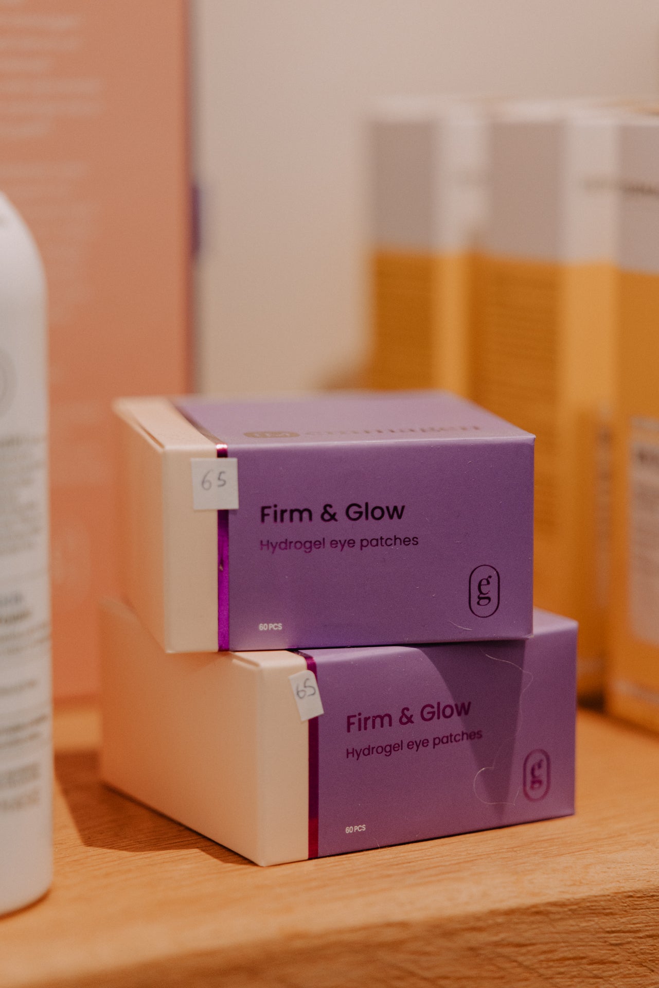 Firm & glow Eye patches oogmaskers Emmagen (60 stuks)