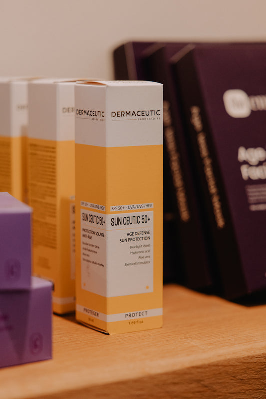 Sun ceutic 50+ UVA/UVB/HEV