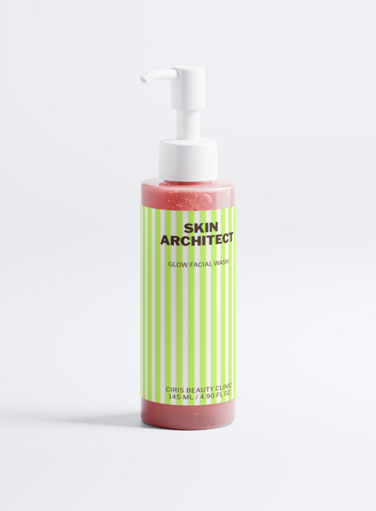 Glow facial wash